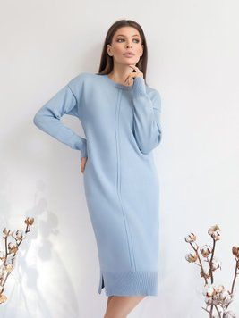 СУКНЯ БАВОВНЯНА З КАНТОМ НЕБЕСНО-БЛАКИТНА dcedsbxs01 фото