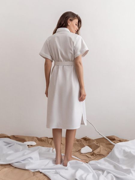 СУКНЯ ЛЛЯНА БІЛА deliwhxl фото