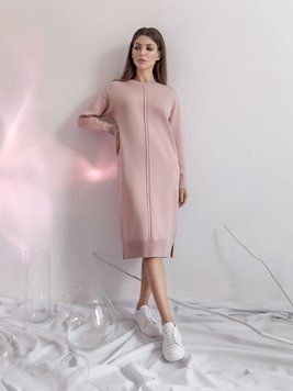 СУКНЯ БАВОВНЯНА З КАНТОМ РОЖЕВА ПУДРА dcedrpxs01 фото